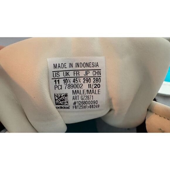 Size 11 - adidas Arizona x Superstar Have an Iced Day - Teal White - Picture 2 of 7